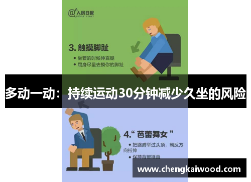 多动一动：持续运动30分钟减少久坐的风险